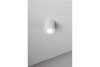 GTV Oprawa sufitowa AVEIRO BIS, max. 250V, 50/60Hz, 80x90mm, IP20, max 20W, okrągła, biała OS-AVB8090OK1-10