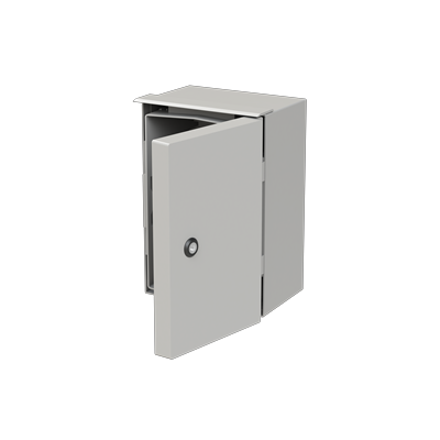 ABB Obudowa poliestrowa ARIA 54 drzwi pełne z zamkiem centralnym 1 pkt z kluczem dwupiórowym 515x415x230mm IP66 IK08 AR054P33