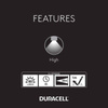 DURACELL Latarka gumowa 80lm/zacięg: 30m 2xAA