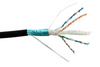 Kabel teleinformatyczny securityNET F/UTP kat.6A zewnętrzny żel. 500m