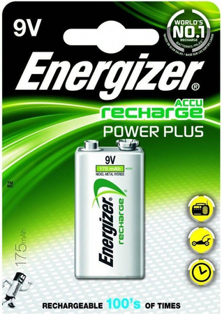 Energizer Akumulator 9V HR22 175 mAh