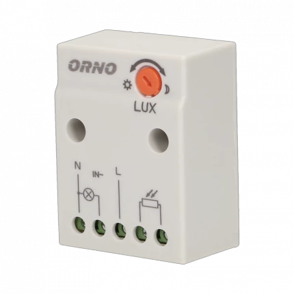 ORNO Czujnik zmierzchowy z zewnętrzną sondą 2-100 LUX/OR-CR-233